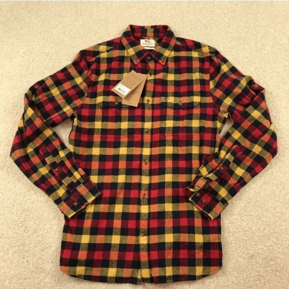 Fjallraven True Red Skog Shirt XL